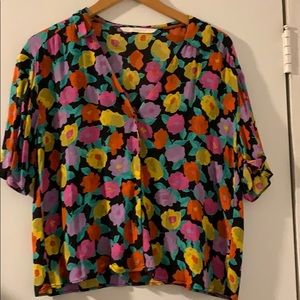 Funky Zara shirt XS